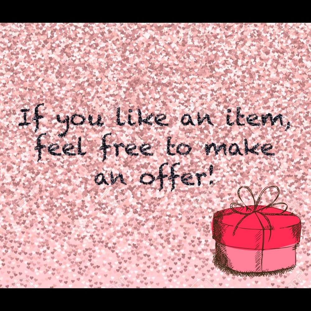 ⭐️Like an item but not the price? Make an offer!⭐️